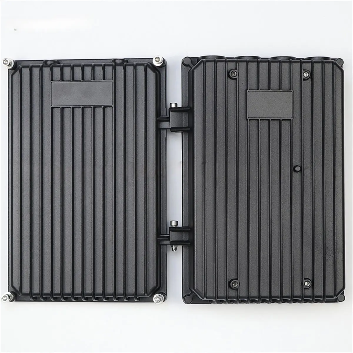 AP Bridge Amplifier Enclosure, Cast Aluminum Waterproof Box, Black, 260x167x68 Outdoor Network Bridge Amplifier Box