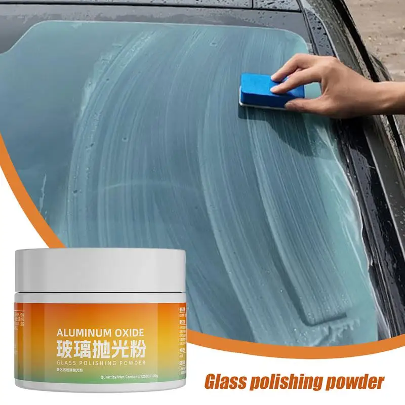 120g Glass Polishing Cerium Oxide Powder Car Window Polishing Mirrors Powder Powder Glass Remove Composite Rare Repair Tool