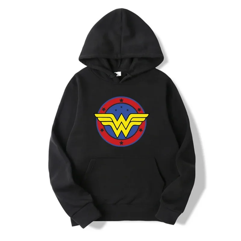 Wonder Female Hoodie Mother\'s Day Gift Top Feminist Hooded Sweatshirt Superhero Mama Pullovers Wonder Mom Women Graphic Hoodies