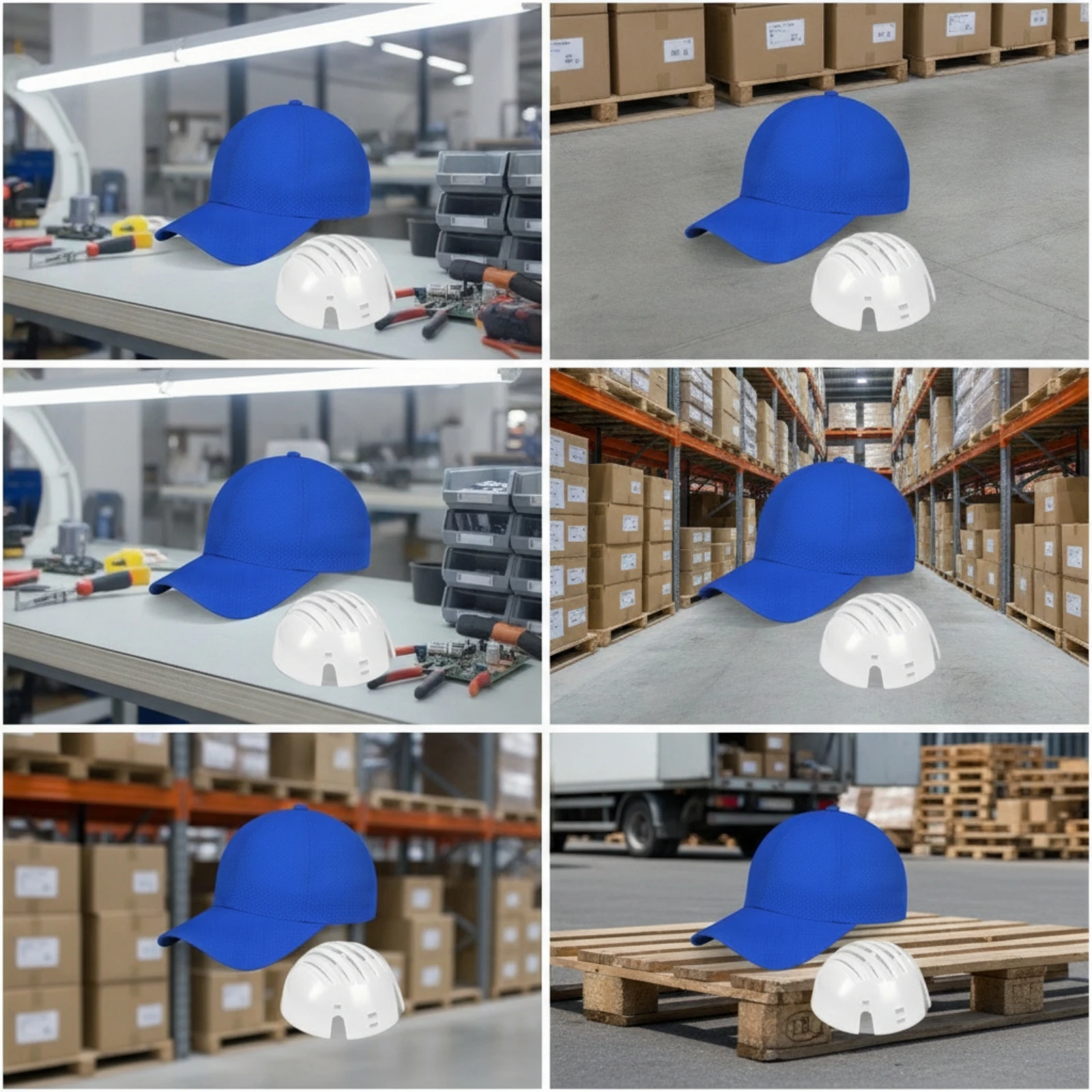 Anti-Collision Cap Impact-Resistant Bump Cap with Short Brim Hat Lightweight Padded for Workers, Job Site, Factory