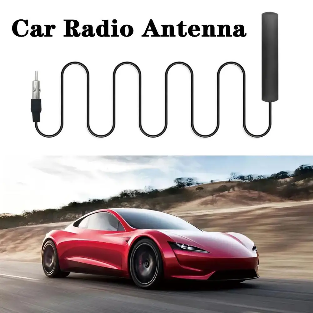 5M Car Electronic Radio Antenna Front Windshield Car AM FM Radio Antenna Signal Amplifier Booster 12V Universal Antena Booster