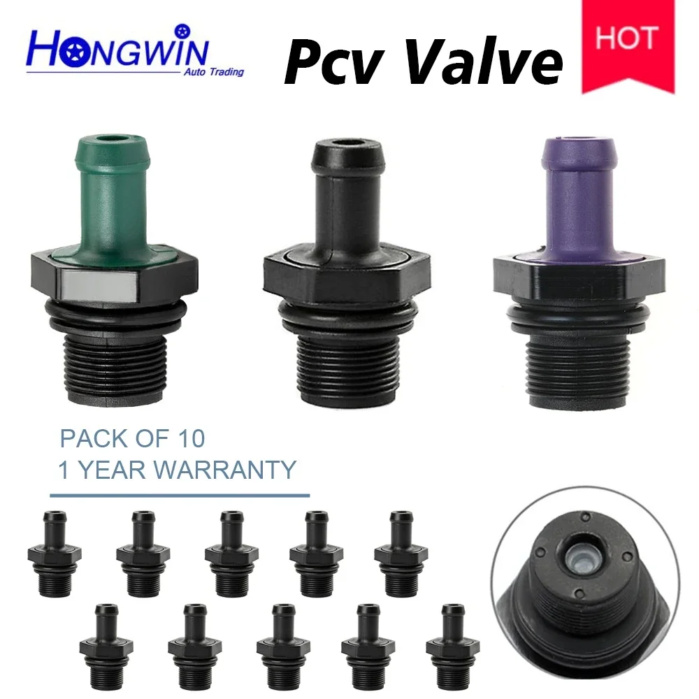 10pc PCV Valve For Nissan Versa EX35 G35 350Z Altima Infiniti FX35 Mitsubishi 11810-1KC0A 11810-5H71A 11810-6N201 11810-EA200