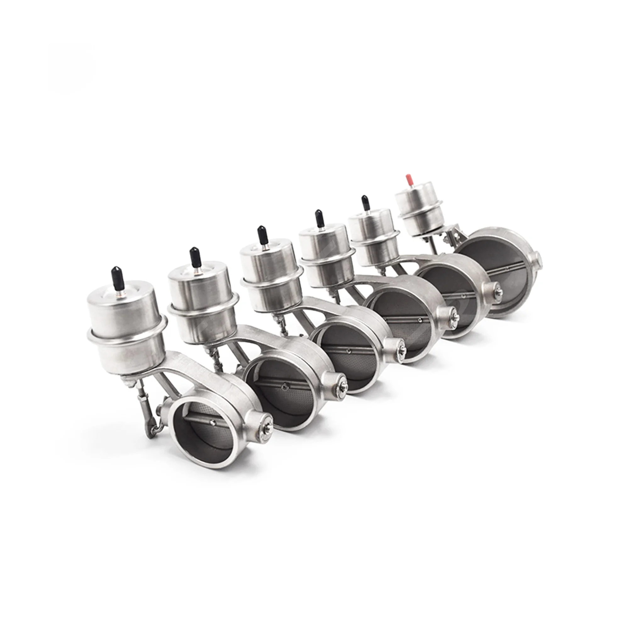 ER 1 Piece Normally Open Close Silver Vacuum Exhaust Valve For Exhaust Tail Pipe Muffler Modified Tool Cars Accessories