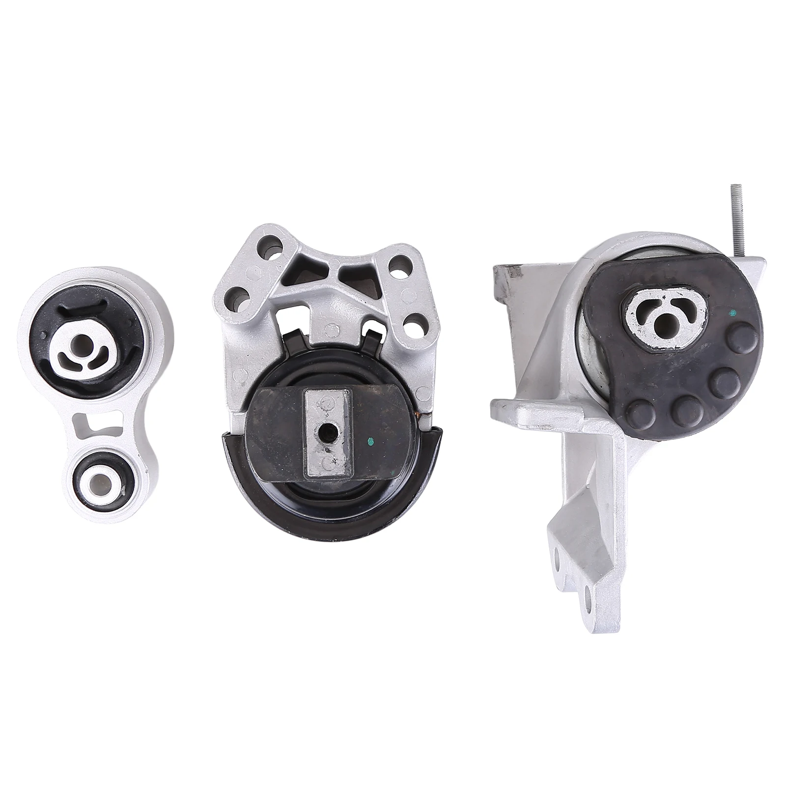 3PCS Engine Mounts and Transmission Mount Set, Compatible with 2009-2012 Ford Flex V6 3.5L, Part Numbers: 5425, 5342, 5429