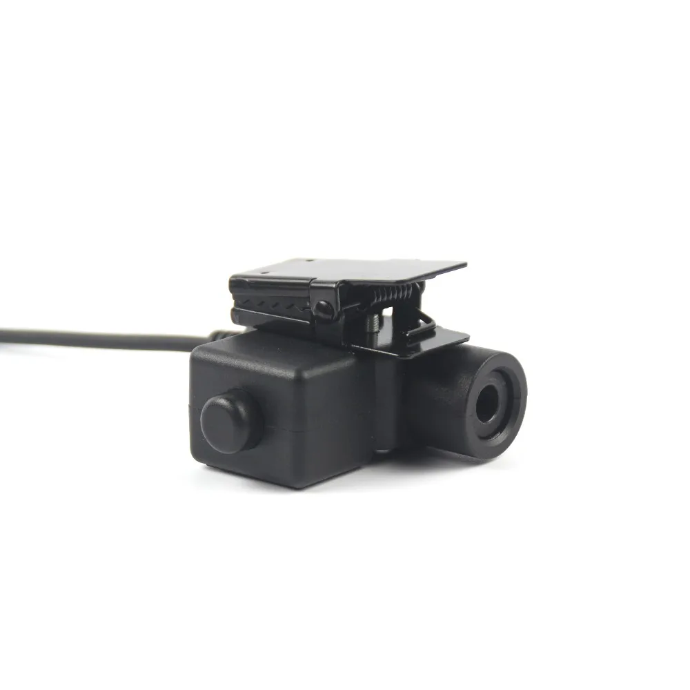 Tactical Headset Adapter PTT for Quansheng UV-K5 Baofeng Kenwood HY tty UV5R UV5Re UV5RA bf888S Black Brown