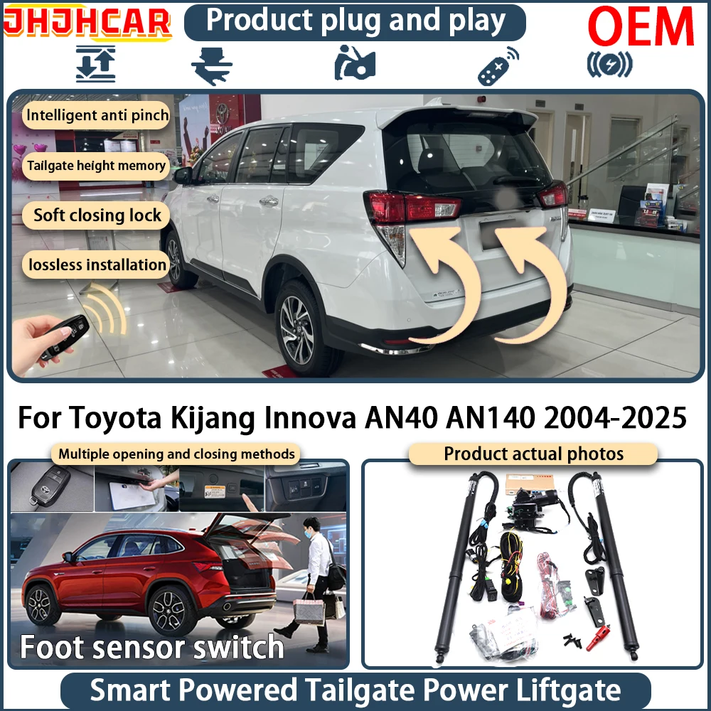 OEM Smart Electric Powered Tailgate For Toyota Kijang Innova AN40 AN140 2004-2025 Power Liftgate Remote Control Trunk Lift Kit