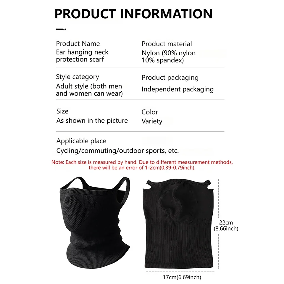 1 قطعة الخريف الشتاء الرياضة باندانا تنفس الدراجات واقي الوجه قناع قابلة لإعادة الاستخدام للمشي التخييم الجري الرقبة الجراب #2
