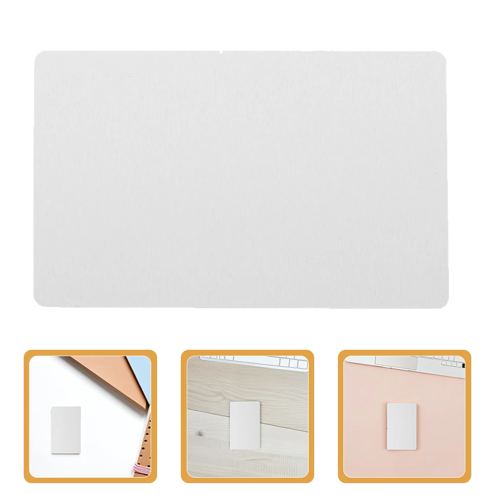 

20 Pcs Metal Business Cards Blanks 0.21mm Thick Aluminum Sublimation Sheets for Custom UV Printing Engraved Visiting Cards
