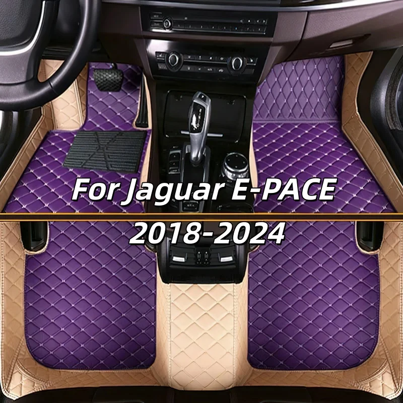 Car Floor Mats Carpet Rugs For Jaguar E-PACE 2018-2024 19 20 21 22 2023  Anti-slip Stylish Odorless Flame retardant Waterproof3