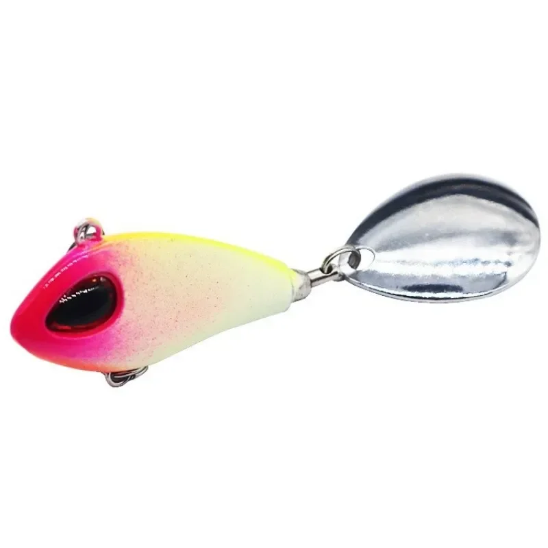 

High Speed Spinning Lure Metal Mini with Spoon Fishing Lure Fishing Tackle Pin Crankbait Vibration Spinner Sinking Bait Wobblers