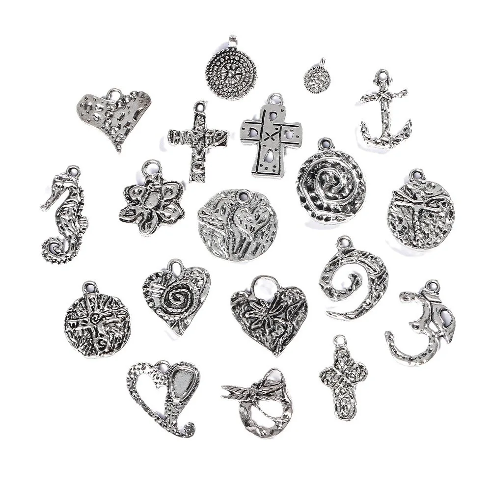 قلادة غير منتظمة، قلب معدني، إكسسوارات عصرية، سوار متقاطع، إكسسوارات قلادة، مواد ذاتية الصنع