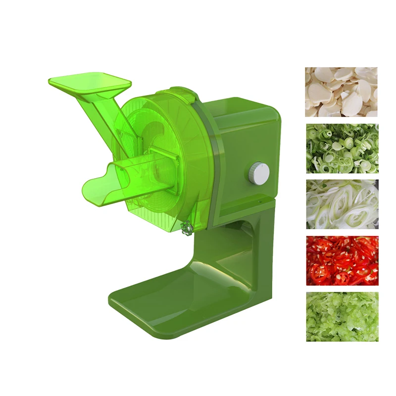 

Multi-Function Slicing Machine Commercial Electric Cucumber Garlic Slicer Chilli Vegetable Chopper Scallion Cutting Tool