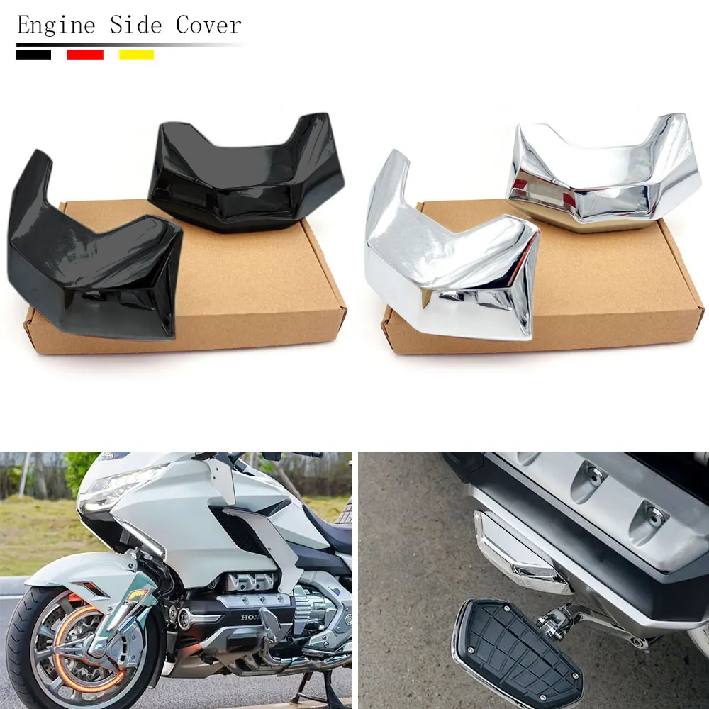 

Motorcycle For Honda Gold Wing GL 1800 Tour DCT Airbag GL1800 F6B 2018up Engine Guard Cover Side Cylinder Crash Pad Trim Lid