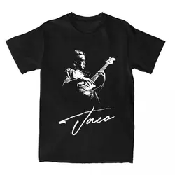 Jaco Pastorius Punk for Men Women T Shirts Merchandise Vintage Tee Shirt Short Sleeve Crewneck T-Shirts Cotton Plus Size Clothes