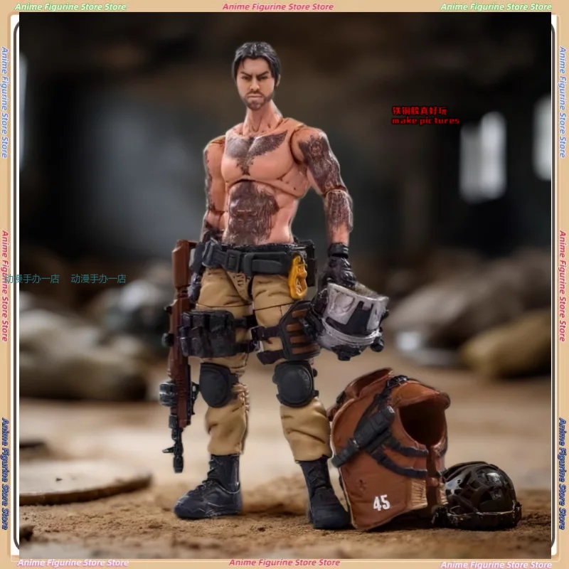 

Dark source Dust hunter movable doll female soldier model hand puppet sculpture JOYTOY