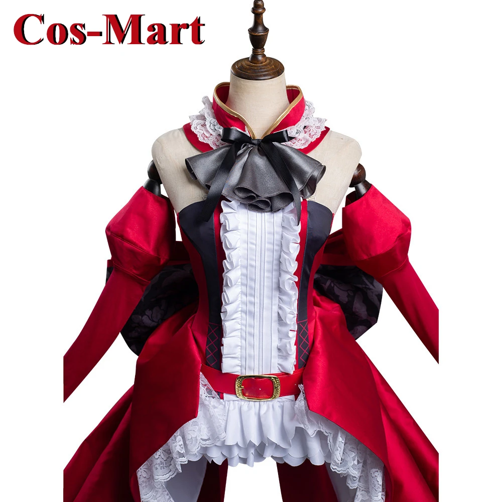 حار لعبة مصير/الطلب الكبير FGO تريستان تأثيري حلي شيطان فارس الأحمر فستان رسمي للجنسين نشاط حفلة لعب الأدوار الملابس