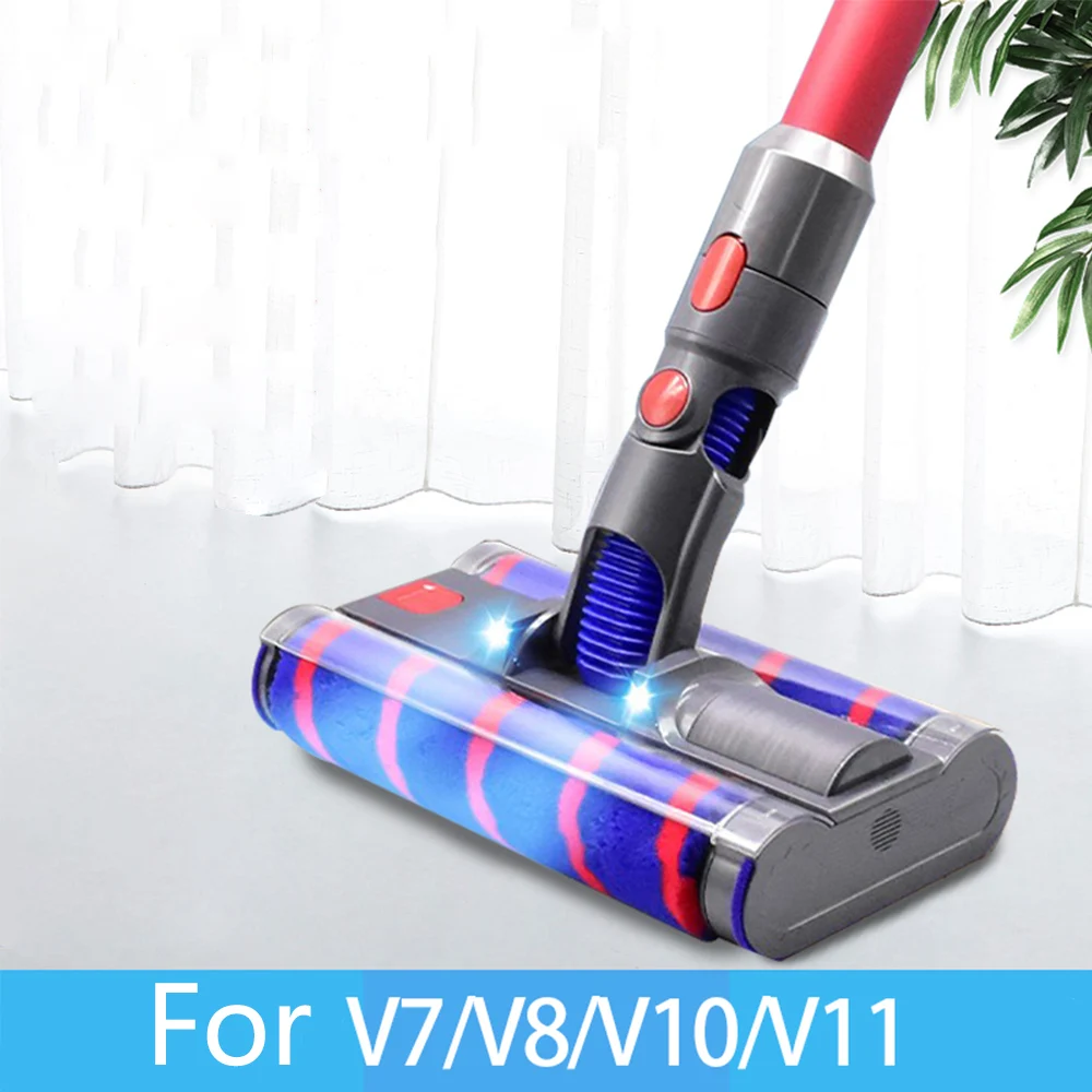 Double Roller Brush Electric Floor Brush for Dyson V11 V10 V8 V7 Vacuum Cleaner Parts