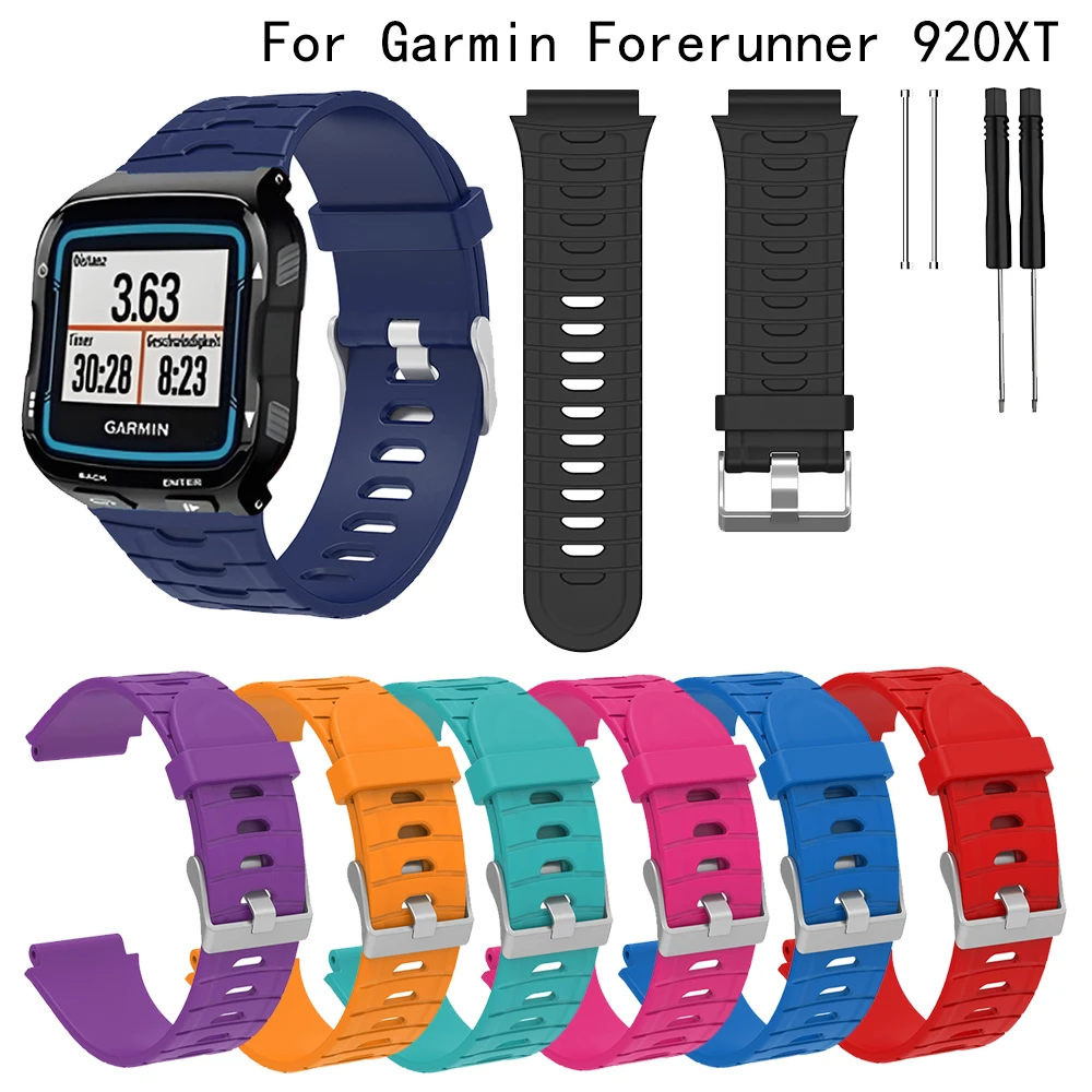 soft Silicone Watch Strap For Garmin Forerunner 920XT SmartWatch Bracelet WatchBand Band Sport Replacement Wirstband belt&tool