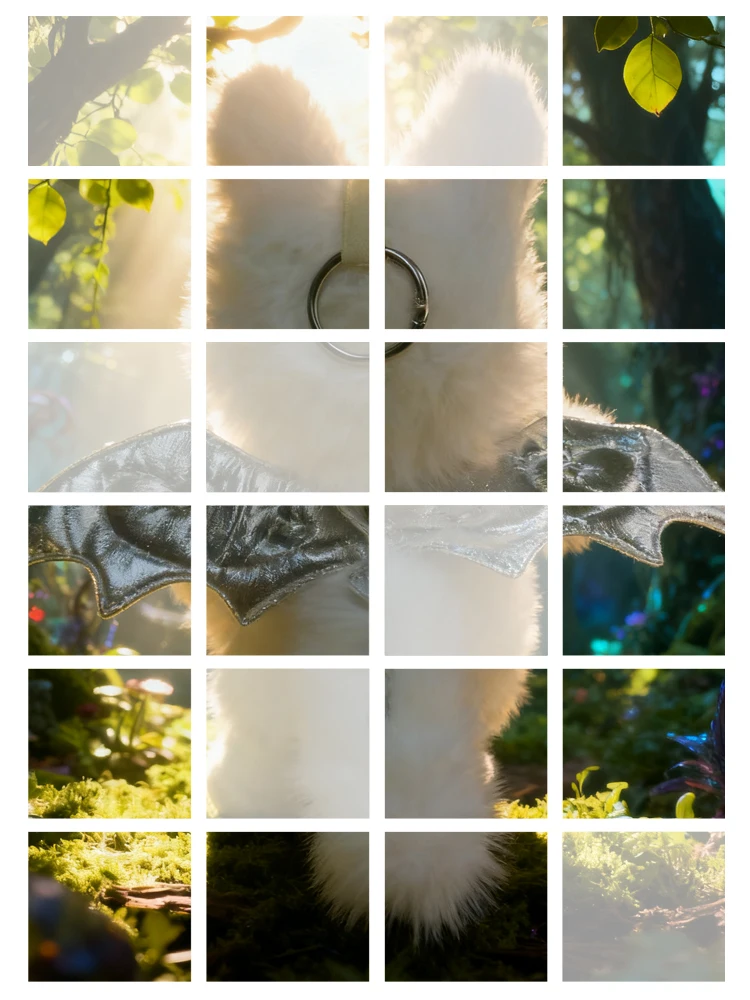 

Plush idol dolls, angel wings series decorative accessories, Diy toys, party fan gifts14+