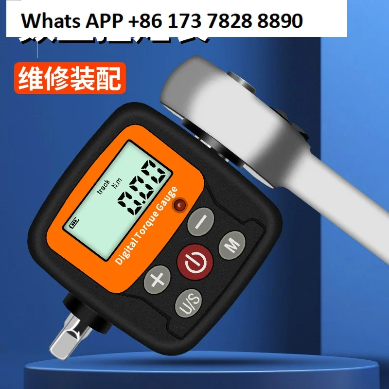 Digital Display Torque Meter Wrench Display Head Torque Tester Auto Repair Spark Plug Meter
