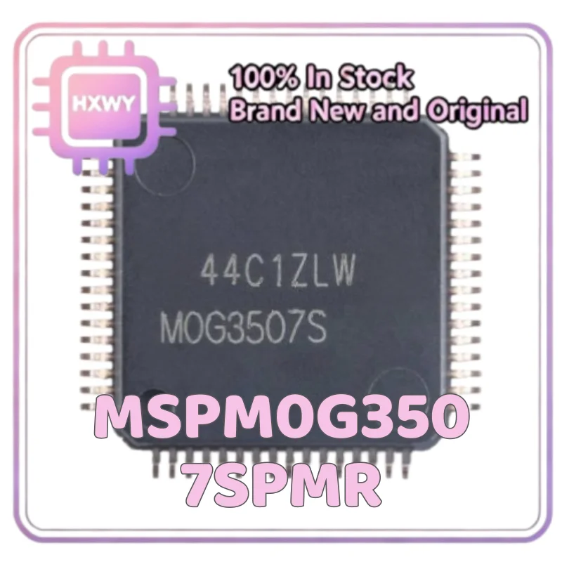 (5/50 pieces) MSPM0G3507SPMR MSPM0G3507 LQFP-64 Mixed Signal Microcontroller Brand New Original Fast Shipping
