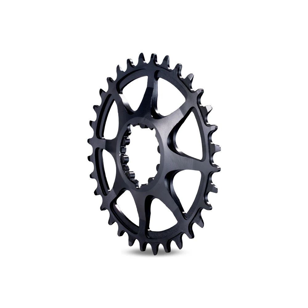 STLF Funsea BMX Sprocket Alloy 7075 for Intregated Crank Euro Cranks Star 32T Anti Chain Dropping MTB Cranks BSA Bottom Bracket