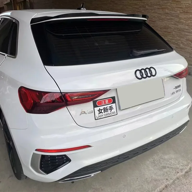 Audi A3 8Y Sline Sedan 2021-2024 リアバンパーディフューザーリップ 