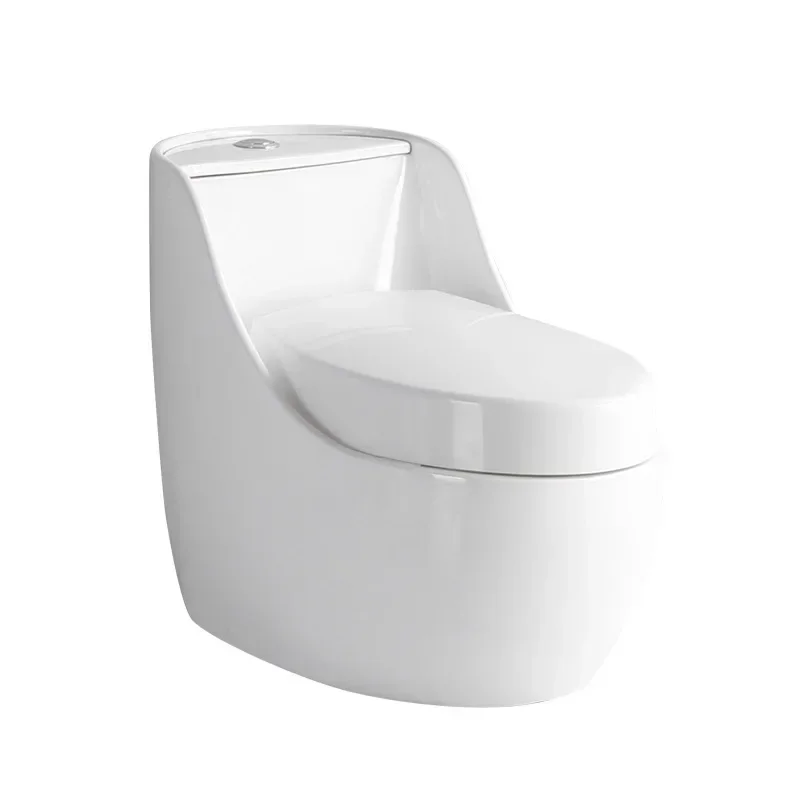 Squatting and sitting dual-purpose toilet integrated, capable of squatting and sitting. Household ceramic anti splash large pipe