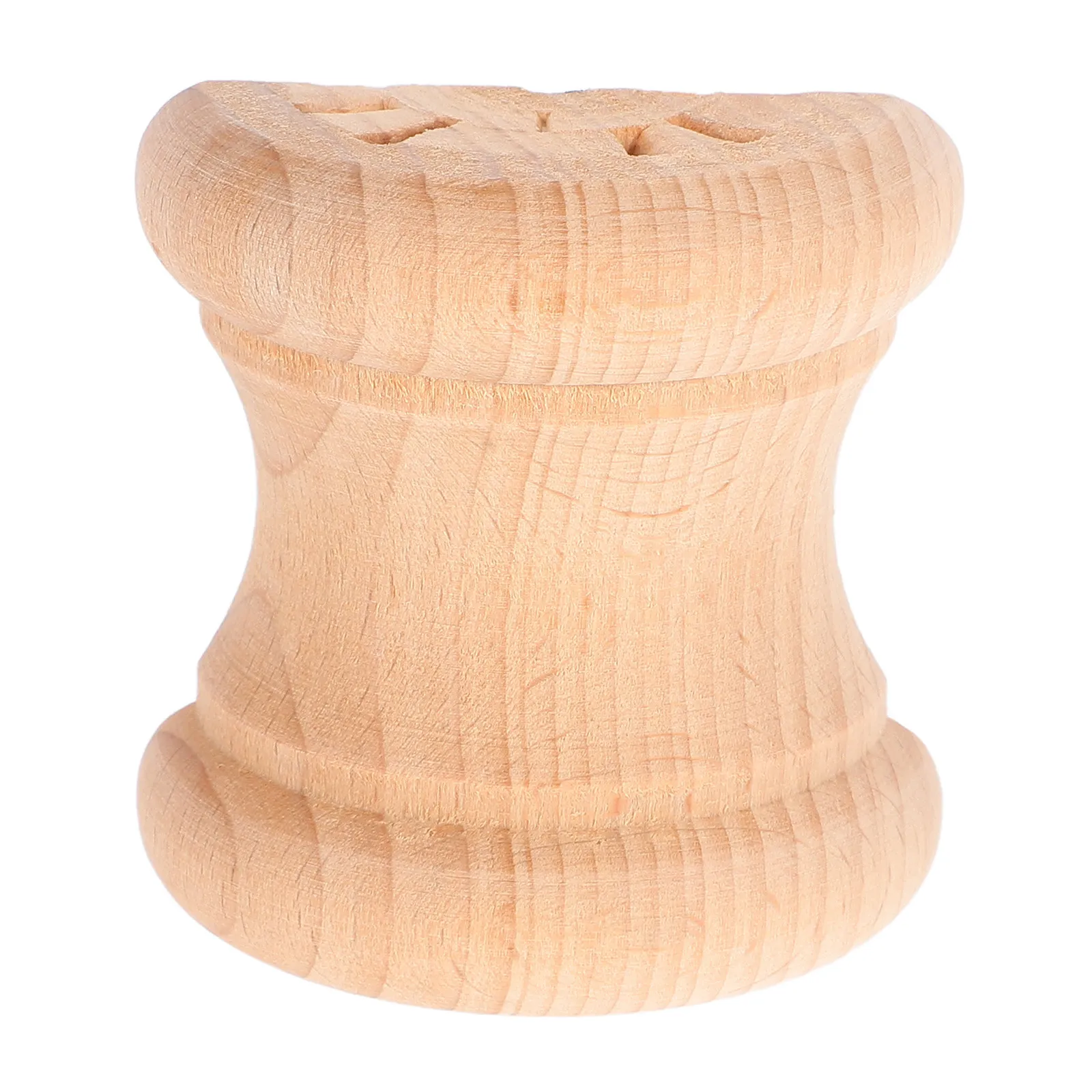 Unfinished Solid Wood Balusters for Staircase & DIY Furniture – Fluted Roman Bridge Design Spindles