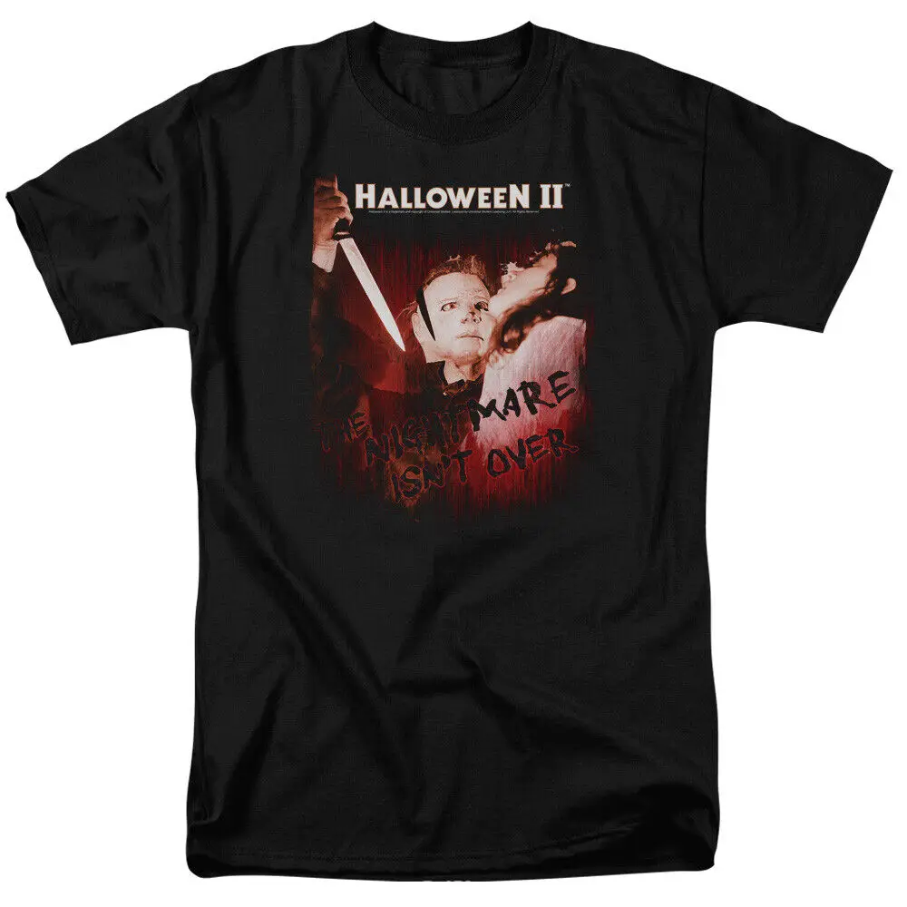 

Halloween 2 Nightmare T Shirt Licensed Horror Movie Retro Classic Tee New Black