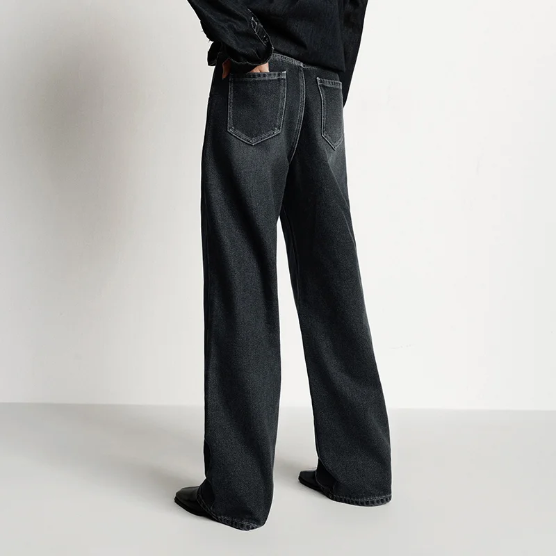 Semir جينز نسائي من الصوف بأرجل واسعة مريح بتصميم عتيق لشتاء 2025 سروال طويل الساق على الأرض ملابس نسائية عصرية #6