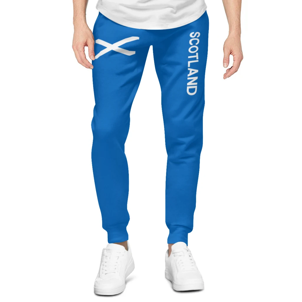 Mens Sweatpants Scotland Flag Pants with Pockets Joggers Soccer Football Multifunction Sports Sweat With Drawstring - Image 3