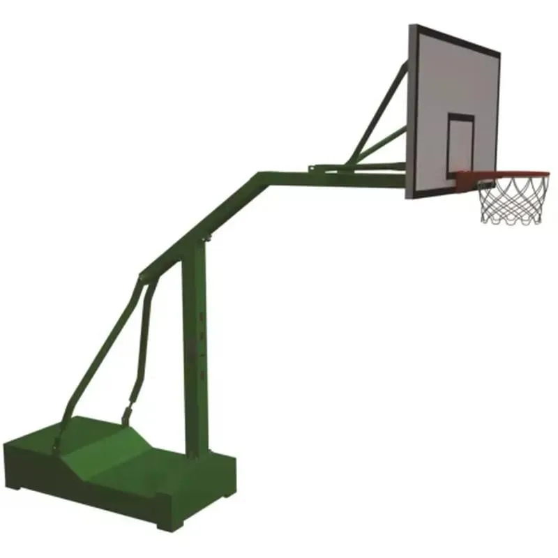 High Quality Outdoor Portable Basketball Hoop with Tempered Glass Backboard Removable Stand
