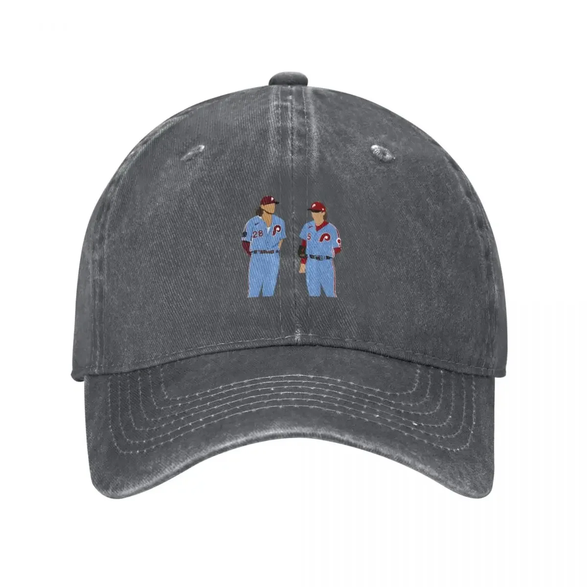 Alec Bohm & Bryson Stott Baseball Cap black Custom Cap fishing hat dad hat Women Beach Fashion Men's