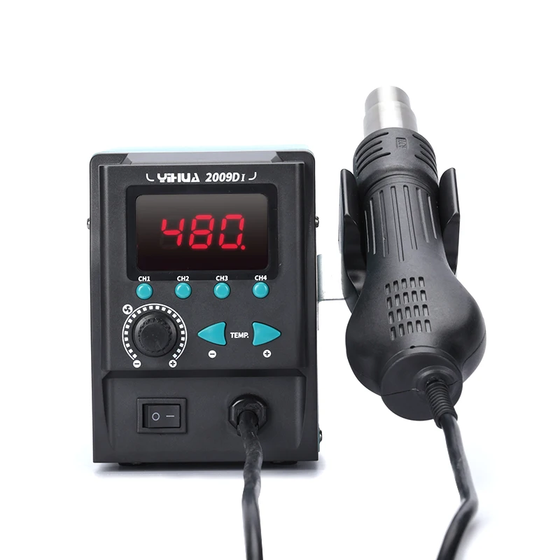 YIHUA 2009D-I محطة إعادة تشغيل الهواء الساخن 4 طرق شاشة ديجيتال محطة إعادة العمل BGA لأداة إصلاح الهاتف رقاقة BGA PCB #2