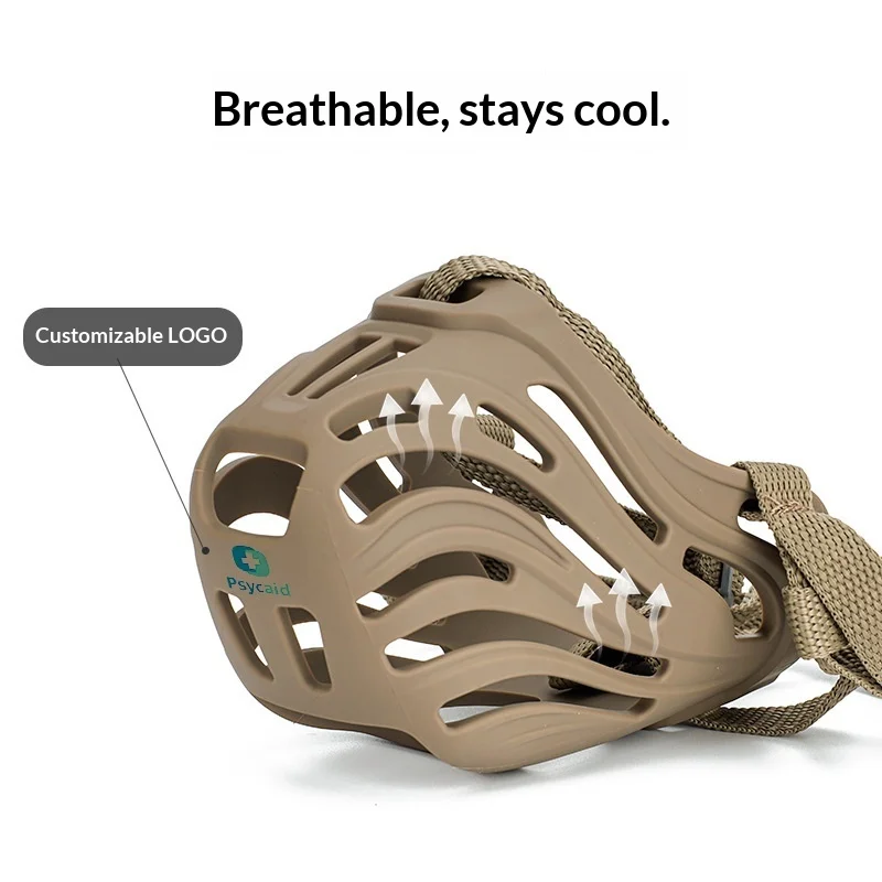 Dog Muzzle Anti-barking, Anti-biting, Anti-eating Dogs Mask, Anti-biting Handy Gadget Small, Medium and Large Dog Pet Mouth Mask view 3