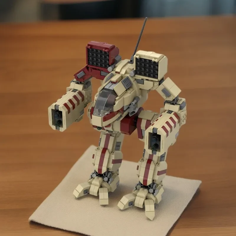 1832 Stück MOC BattleTech Mad Cat / Timberwolf BattleMech Modulare Modellbausteine Lernspielzeug Geburtstag DIY Geschenk