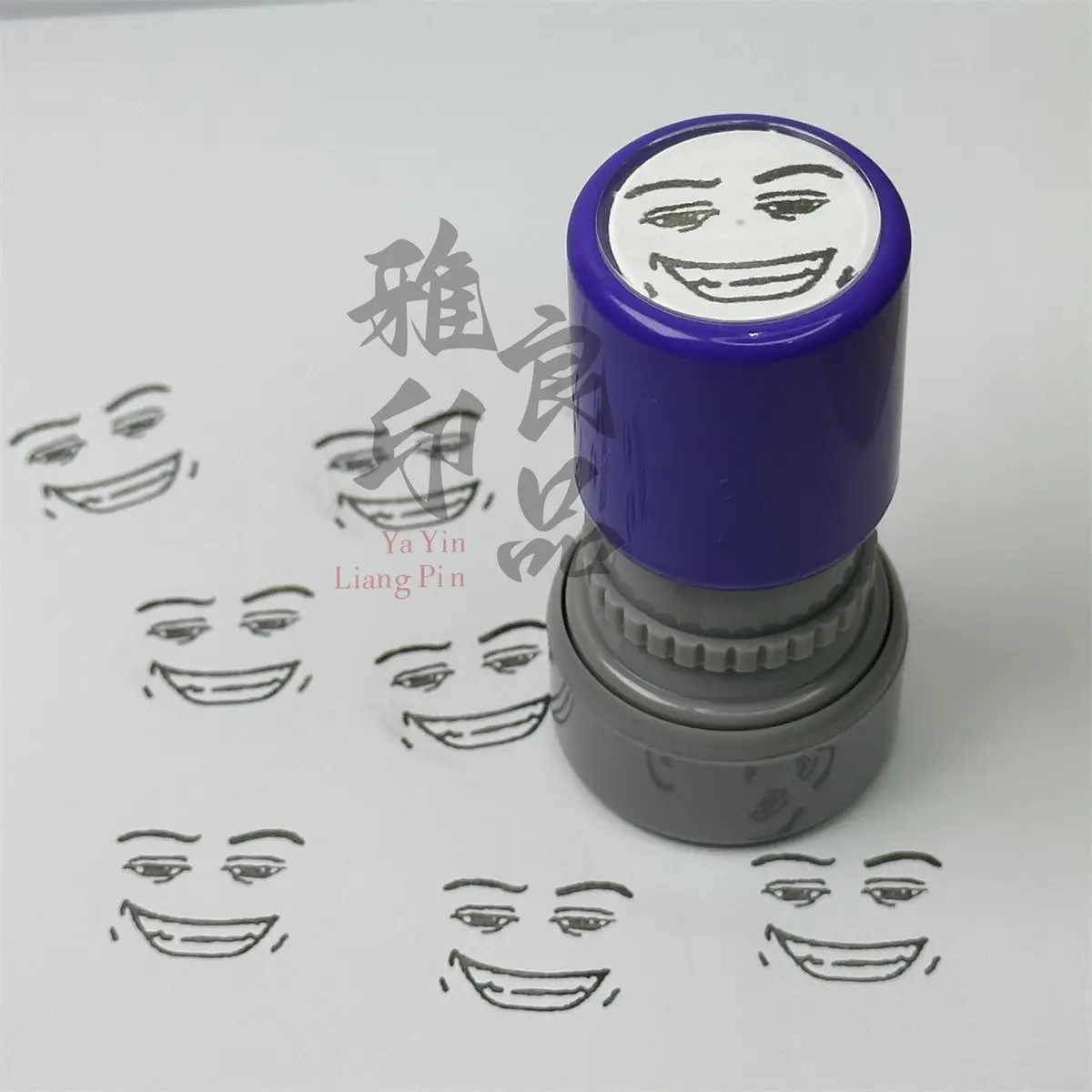 Roblox Stamp Figure Face Funny emoticon Seal Handbook Stamper Cartoon Student Study Supplies cancelleria per bambini regalo di compleanno