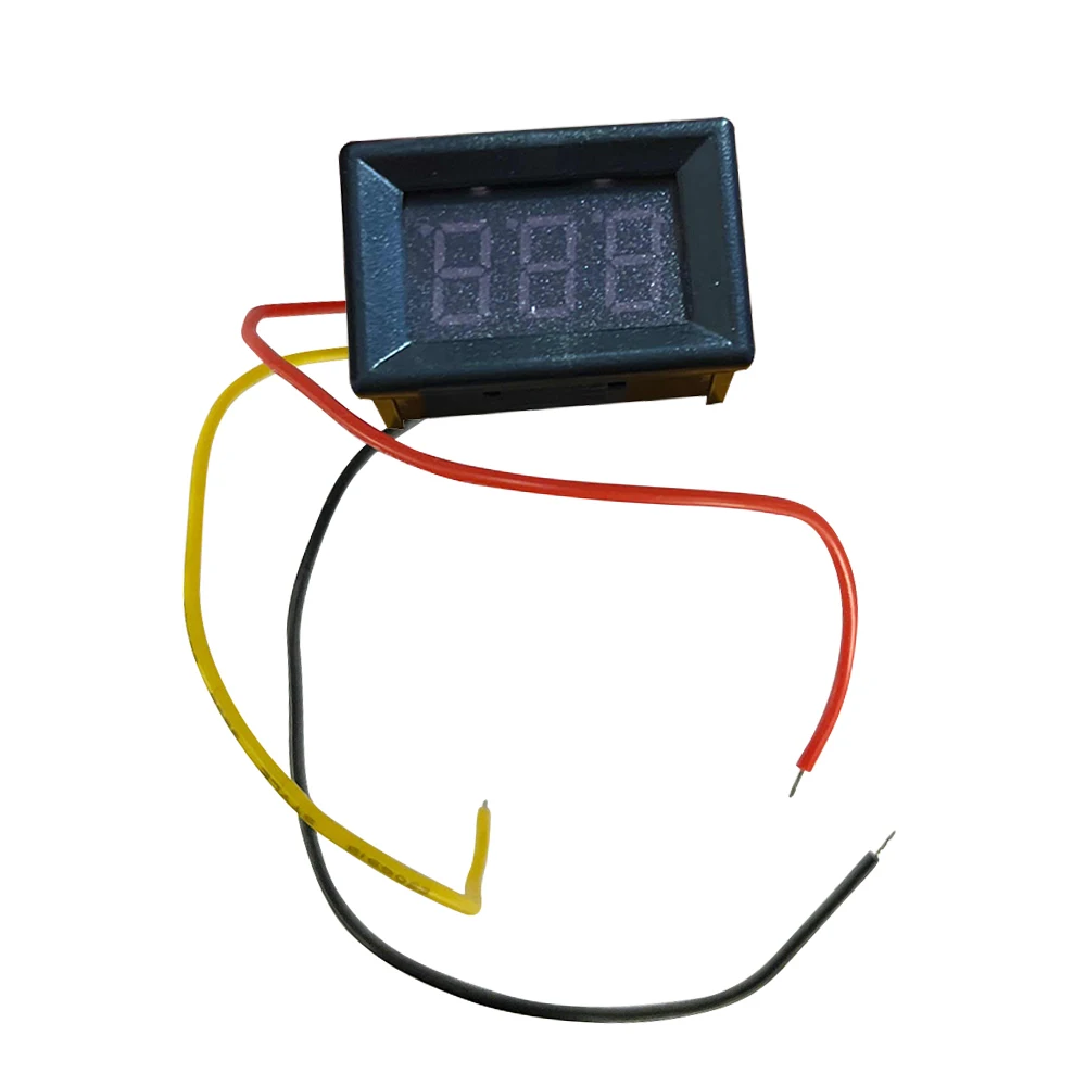 Imagem -03 - Digital Led Voltage Meter Voltage Indicator Voltímetro Painel Meter Voltage Tester dc 0600v 0300v 036 056