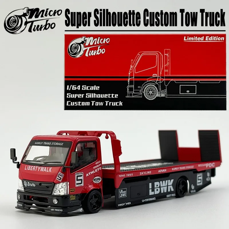 MT 1/64 Super Silhouette Custom Sleepwagen Legering Speelgoed Motorvoertuig Diecast Metaal Model Geschenken