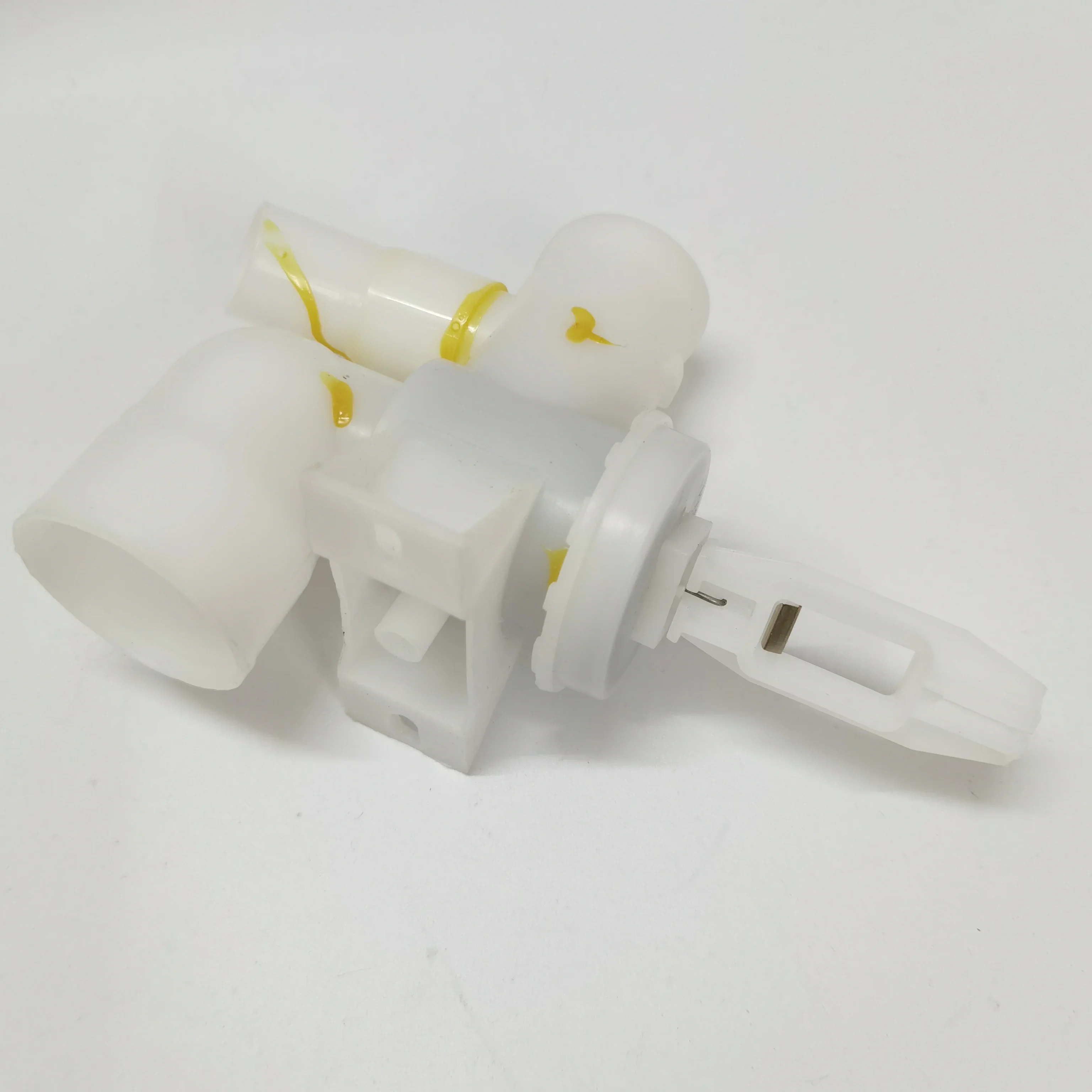 Automatic washing machine drain valve part three way drain valve assembly 7218 valve