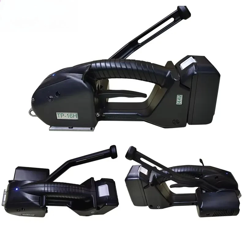 Automatic Manual Strapping Machine for TP-16H Polyester and Polypropylene Battery Powered Tray Strapping Tool