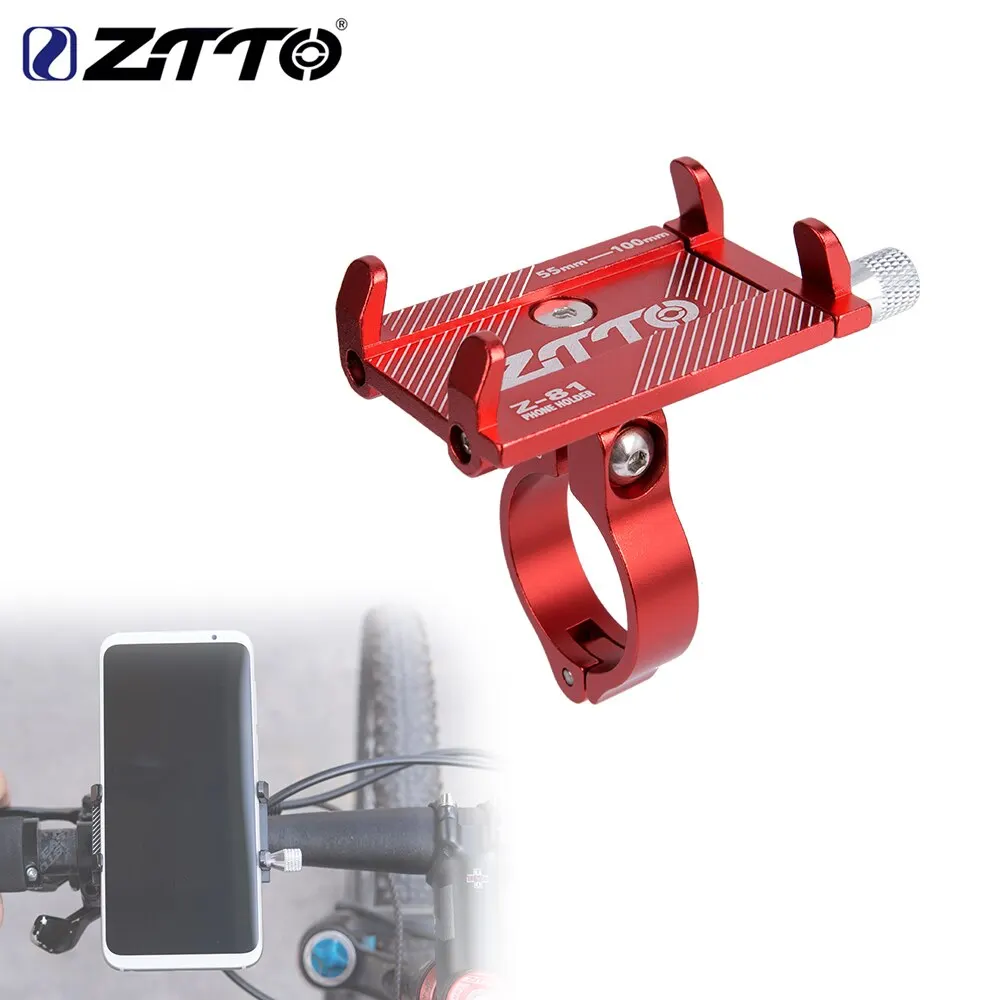 ZTTO supporto per telefono da bicicletta supporto affidabile universale MTB cellulare GPS supporto per Moto in metallo su bici da strada Moto M365 manubrio