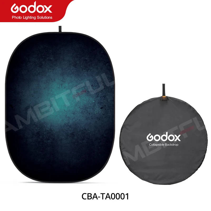 Godox Opvouwbare Achtergrond 1,5m X 2m Zacht Draagbaar Opvouwbaar Paneel Voor Retro Baby Professionele Portret Mode Beauty Fotografie