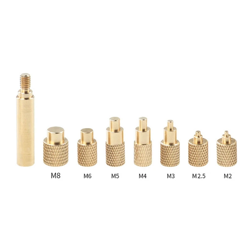 Heat Set Insert Tool M2-M8 Hot Melt Brass Knurled Nut Embedded Insertion Tip Press Adapter936 TS100 TS101 Soldering Iron