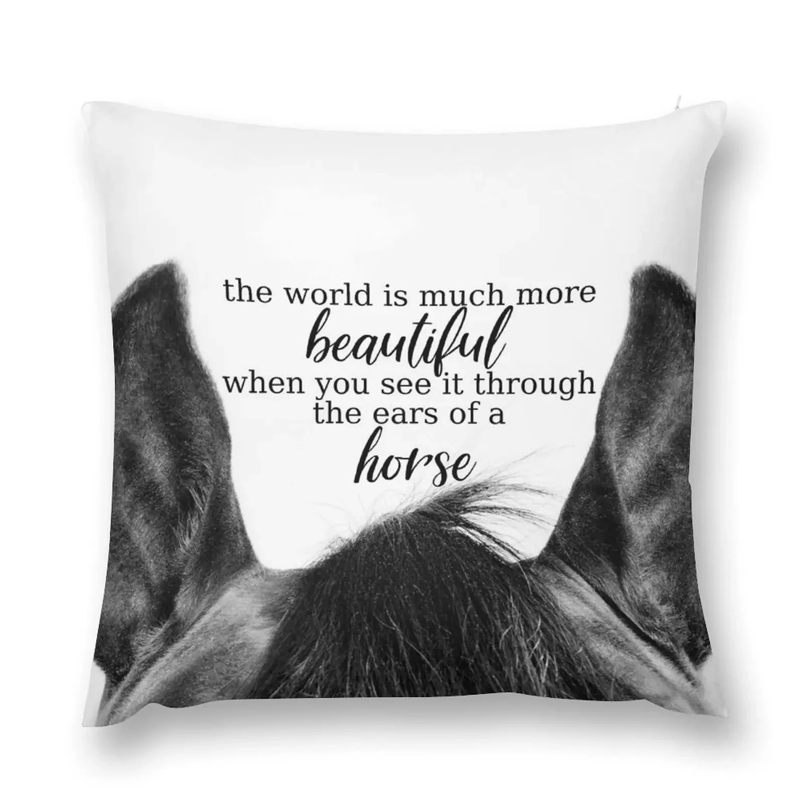 Equestrian Quote Throw Pillow Pillow Cases Decorative Sofas Covers Cushion Cover Set pillow pillowcase