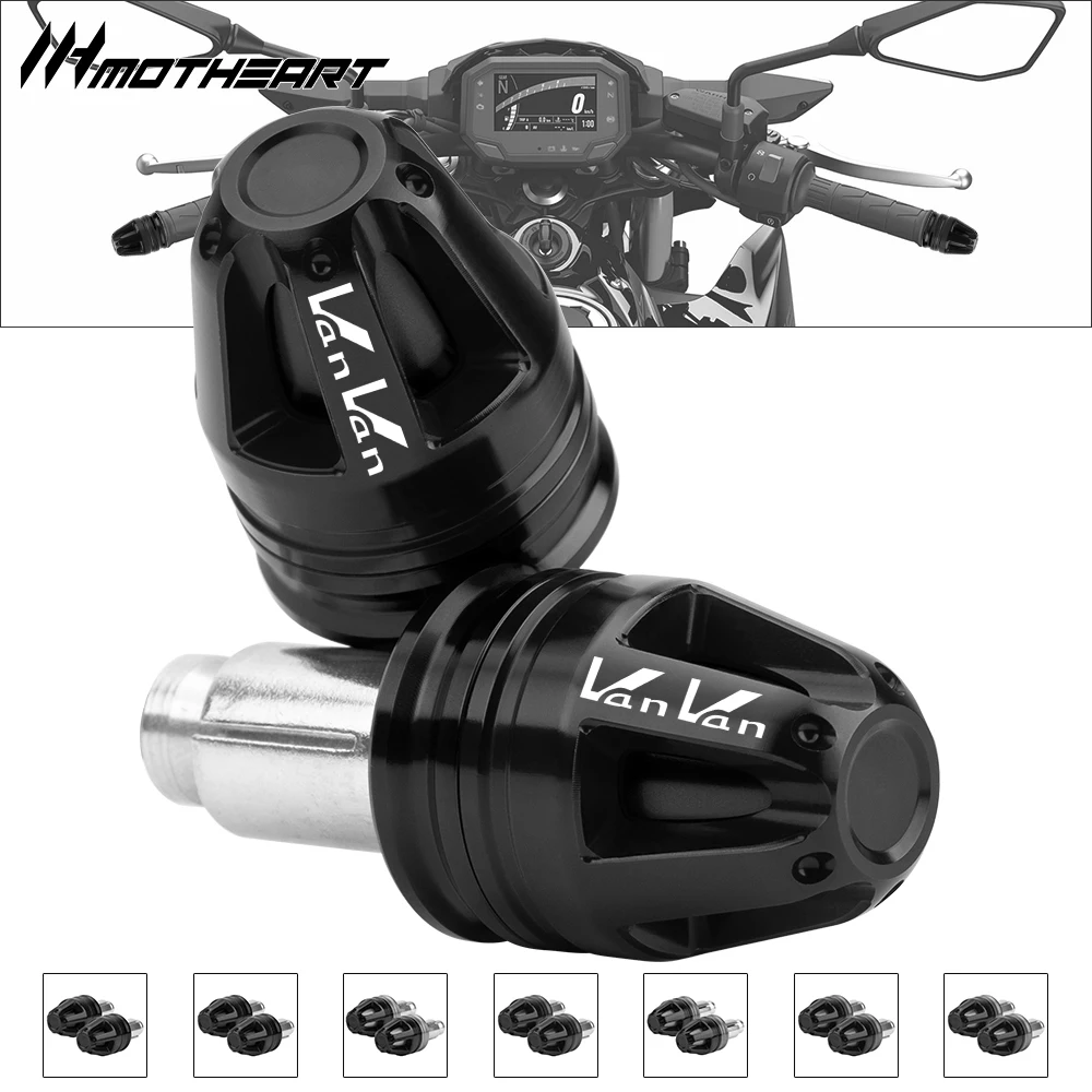 Universal Motorcycle Handlebar End Plugs For Suzuki RV125 VanVan 125 03-16 RV200 VanVan200 17-19 Motorcycle Accessories Moto