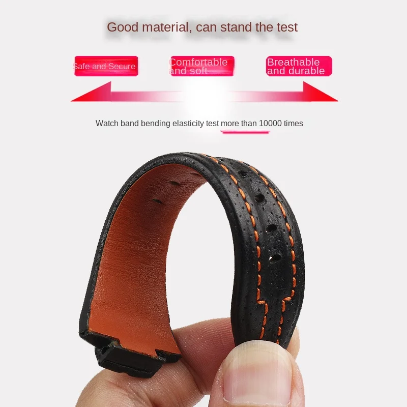 حزام ساعة جلد للرجال ، قطع غيار ساعة سايكو ، سلسلة سبورتورا ، SNL017 ، SNL029P2 ، SNL021P1 ، SNA595P2 ، SnL L L ، 27x15mm