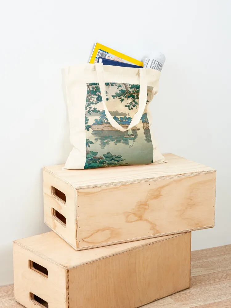 Tsuchiya Koitsu - المطر في ماتسوشيما حمل حقيبة كيس صب فام أكياس الحلوى حمل حقيبة مخصصة حمل حقيبة قماش #4