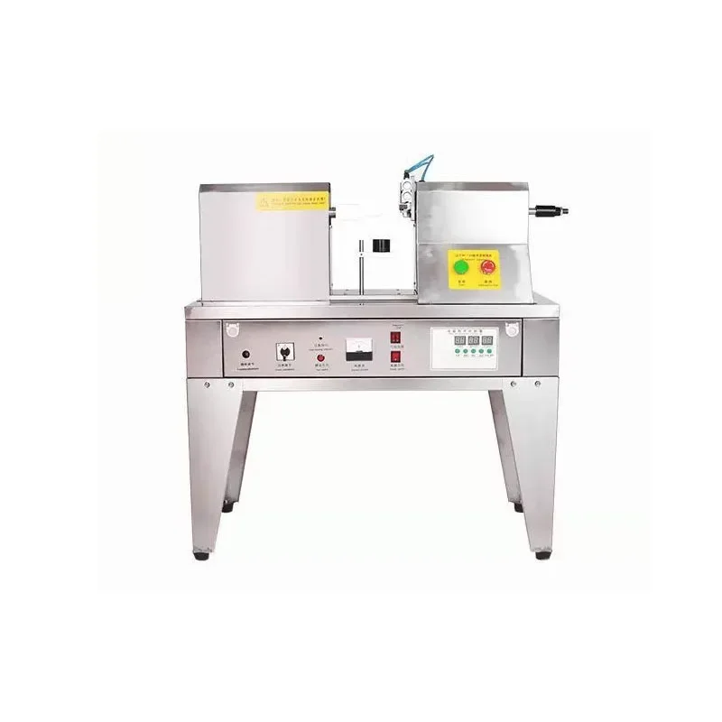 Air Driven Ultrasonic Tube Sealing Machine Stainless Steel Frame Pressure Gauge Control Plastic Aluminum Tube Sealer Customized